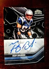 2023 Tedy Bruchii Topps Black Chrome Composite Autograph Football Card