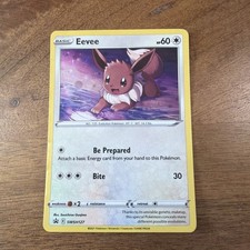 Carte promozionali Eevee Holo SWSH: Spada e Scudo SWSH127 LP Pokémon TCG