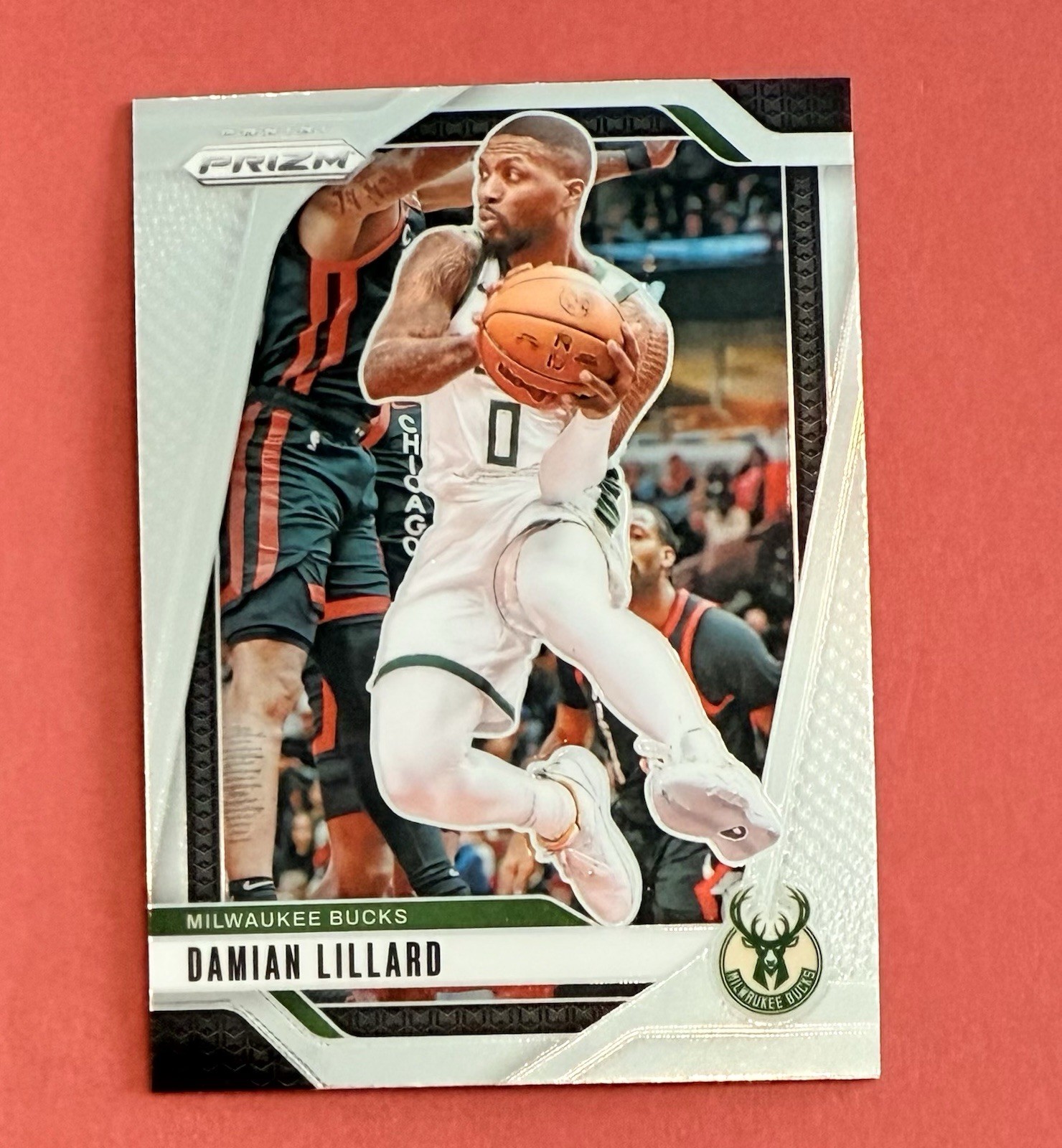 2024-25 Panini Prizm Damian Lillard #90 Image Variation SSP Bucks