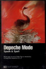 Speak  Spell by Depeche Mode Cassette Tape,1990, Sire Records 