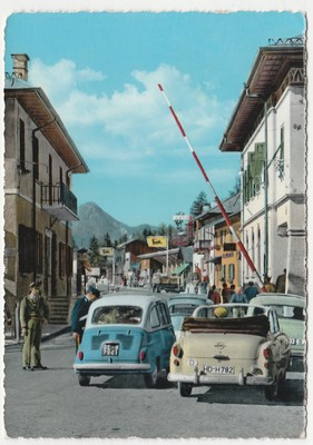 PASSO DRAVA - VAL PUSTERIA - BOLZANO - STATE BORDER - TRAVEL 1964 -29126-