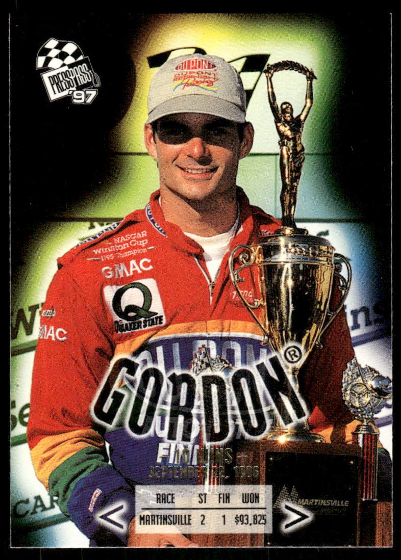 1997 Press Pass #138 Jeff Gordon W - RAC