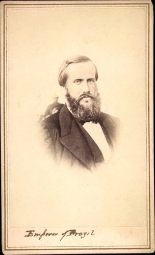 CdV Peter II, Emperor of Brazil, Dom Pedro II. - 10521365