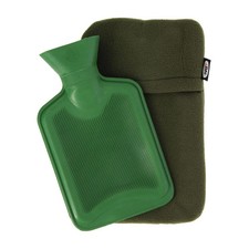NGT Hot Water Bottle 1L Fleece Lined Cover Fishing Bankside Camping Outdoors