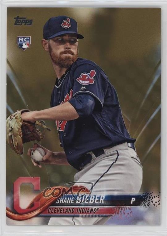 2018 Topps Update Gold 934/2018 Shane Bieber #US198 4al