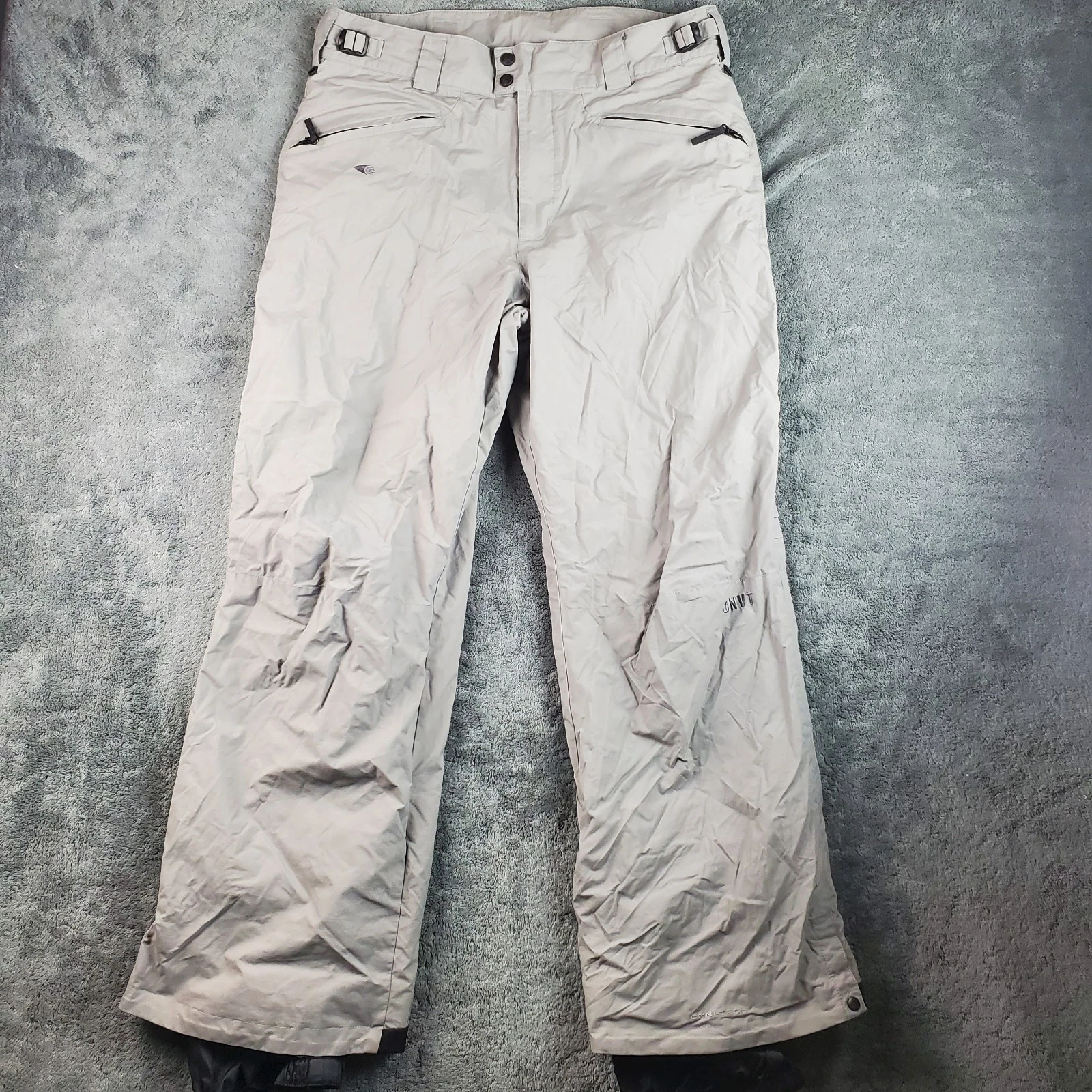 Columbia Pants Mens M Gray Convert Board Snow Snowboarding Skiing Winter VM8076