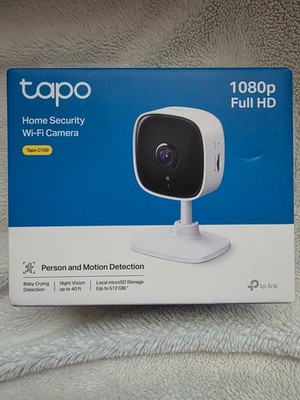Tp-Link Tapo 1080P Indoor Security Camera for Baby Monitor, Dog Camera W/Motion