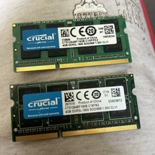 Crucial CT102464BF160B 4GB DDR3L-1600 SODIMM RAM Module