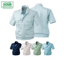 SOWA 411 Short-Sleeve Blouson JAPAN WORK WEAR S M L LL 3L 4L 6L new