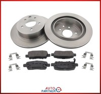 2 Bremsscheiben 292Mm+ BelÄGe Hinten FüR Nissan X-TRAIL + Renault Koleos