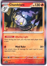 Chandelure 038/167 Twilight Masquerade Holo Rare