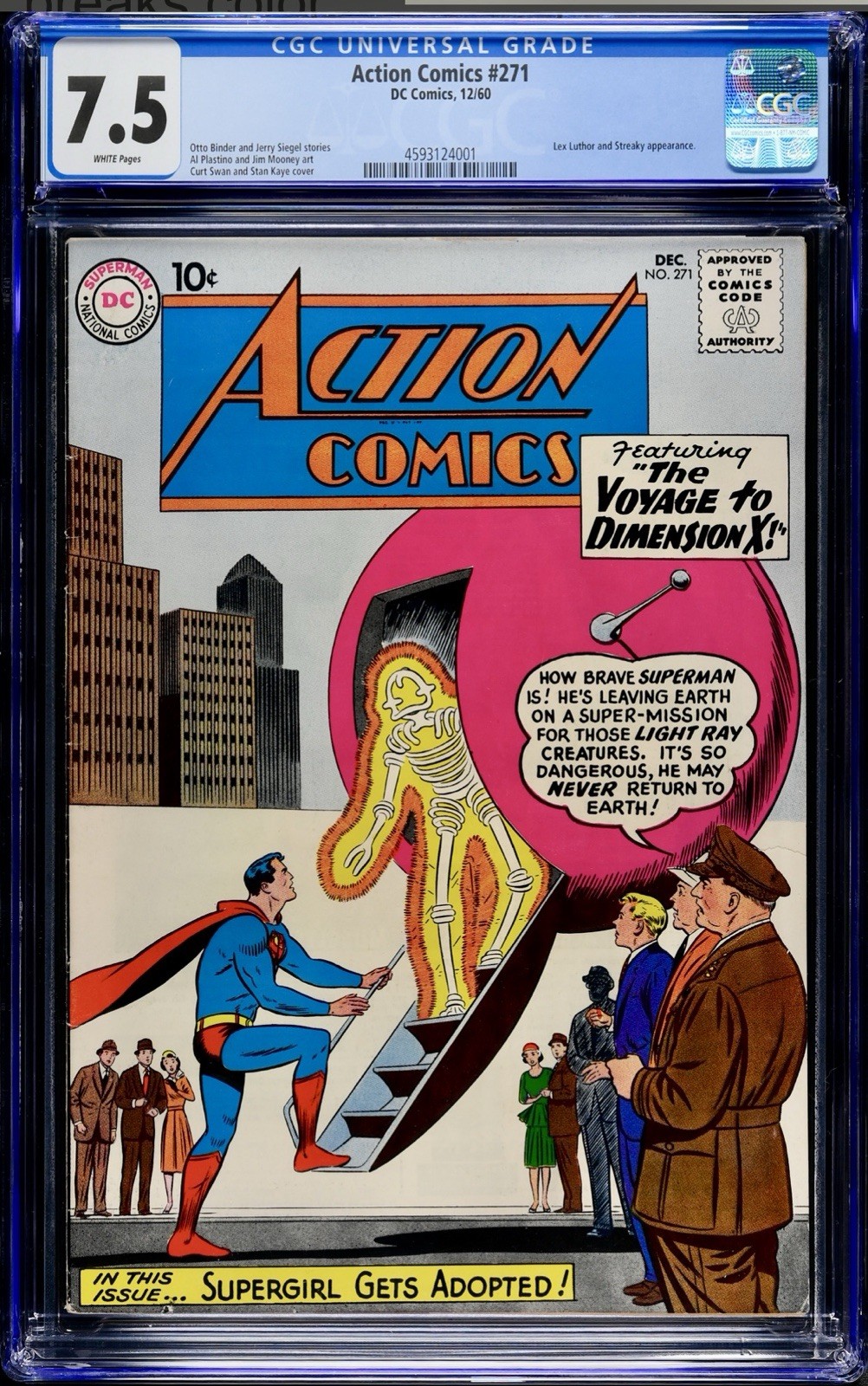 SUPERMAN コミック SUPERMAN #171 comic book 1964-DC COMICS-CAVE MAN COVER