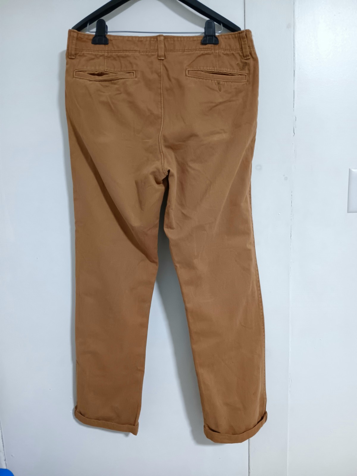 Custom Made American Eagle Patchwork Khakis Size … - image 18