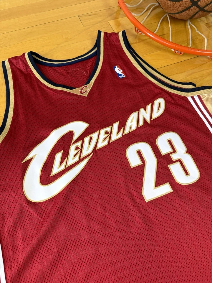 Lebron James Cleveland Cavaliers 2005-06 Team Issued Authentic Basketball Jersey - Image 4 of 4