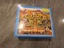 Charles Wysocki Uncle Jack's Topiary Tendencies 1000 P New Sealed Puzzle Hasbro