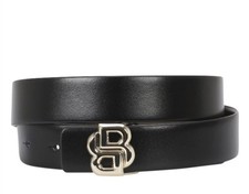 Hugo Boss Womens B-Icon Reversible Leather Belt Black 90cm (fits 32”) New Brown