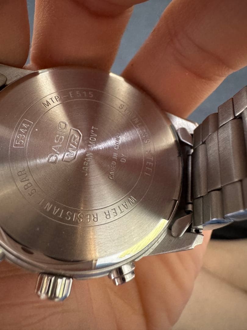 CASIO MTP-E515 Wristwatch | eBay