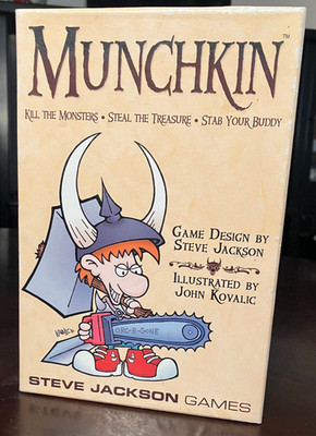 Munchkin Card Game by Steve Jackson Complete