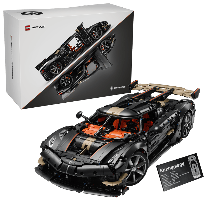 LEGO Technic Koenigsegg Sadair’s Spear Megacar Set 42232 - Image 10
