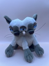 Meanies Series 3 Si and Mia Siamese Cat Beanbag Plush Stuffed Animal 2004