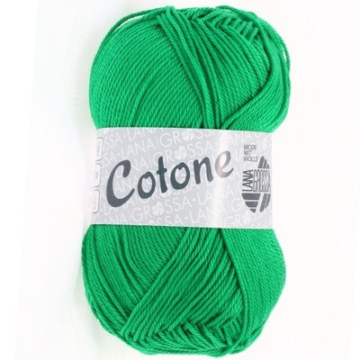 Wolle Kreativ! Lana Grossa - Cotone - Fb. 15 smaragd 50 g