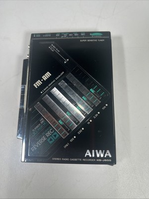 Vintage Aiwa HS-J600 FM/AM Cassette Walkman Graphic Equalizer For Parts READ