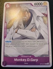 Monkey.D.Garp OP16-075 Common The Time Of Battle One Piece Card Game