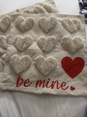 Pillow Cases 16 x16  Hearts  be Mine . (2)