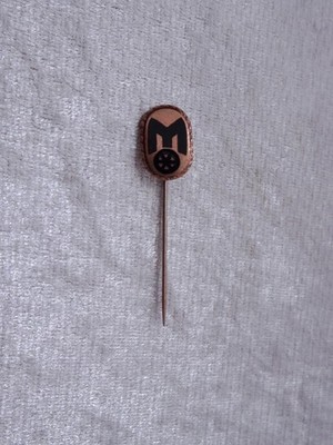 GrO_qK7R - DDR Design Abzeichen Anstecknadel Bronze Mitropa Reichsbahn - Vintage