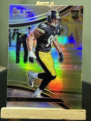 2017 Select Field Level Silver Prizm T.J. Watt RC Pittsburgh Steelers
