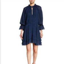 Alice + Olivia joanne TIERRED  dress SZ 2 (DR200THRIFTY