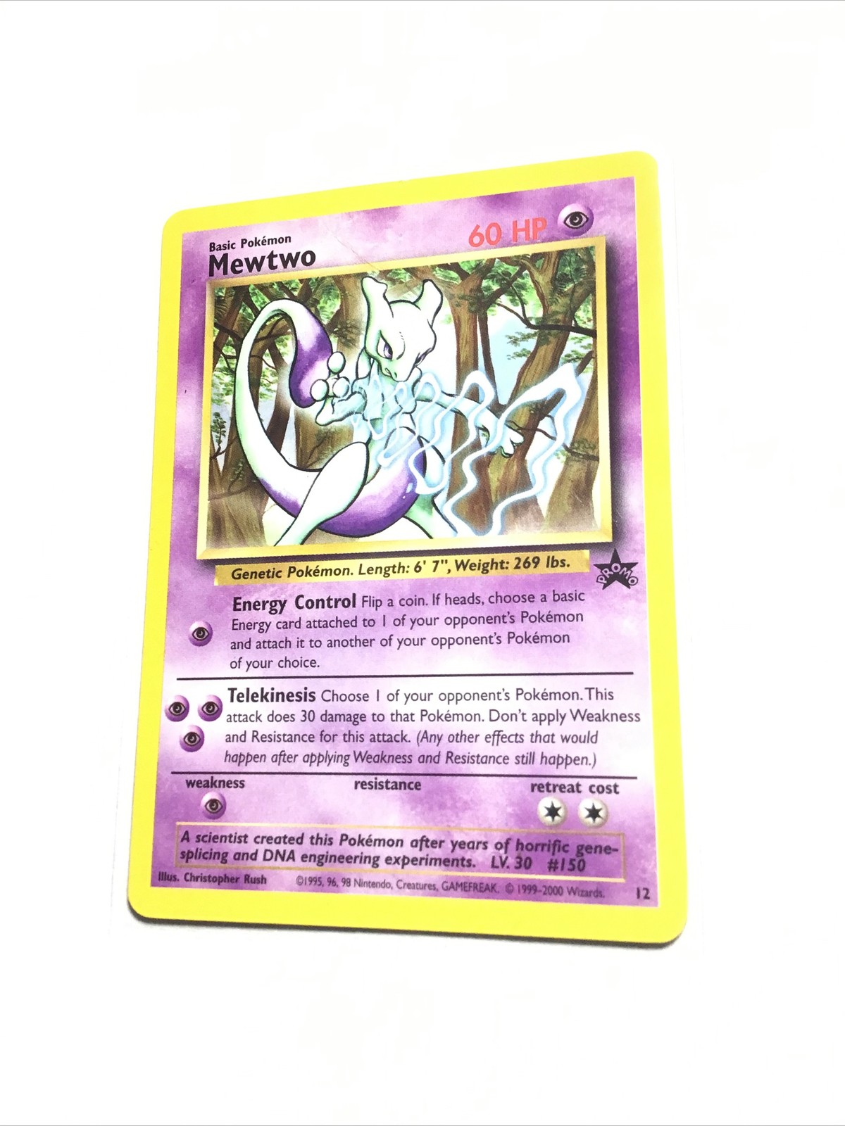 MEWTWO - 12 - Promo Set - Pokemon Card - HP               1B