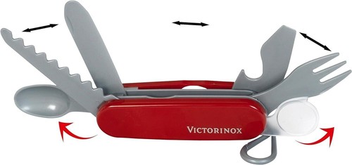 NEW - Theo Klein Victorinox Swiss Army Knife Plastic Toy NEW - Picture 4 of 14