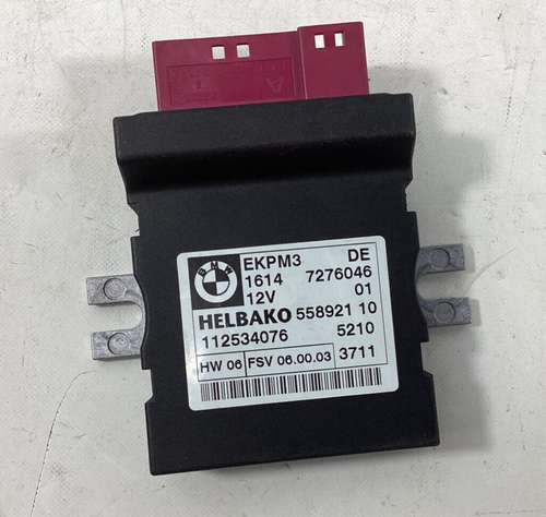 2009-2013 BMW 328I 330I 335I Fuel Pump Control Unit Module 7229173 OEM .