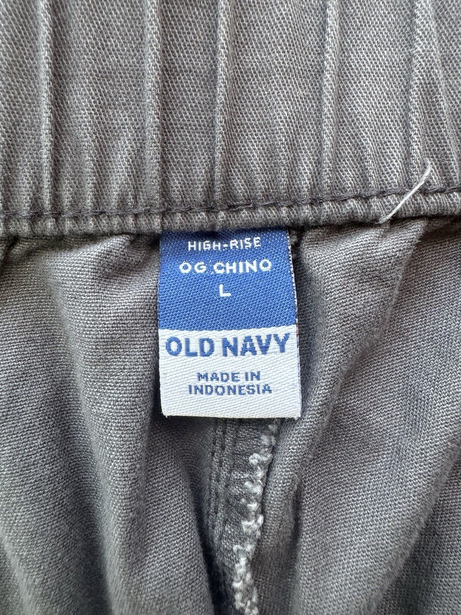 Old Navy OG Chino High Rise Pants Women's L | eBay