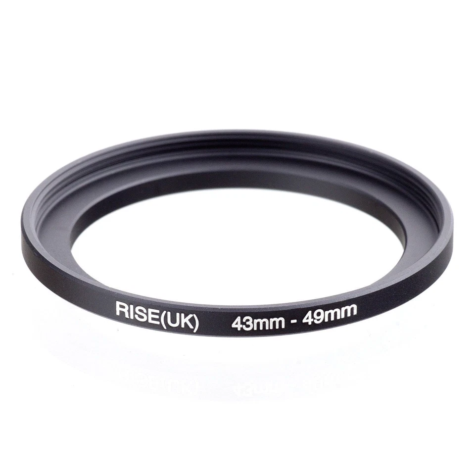 43mm-49mm 43mm to 49mm  43 - 49mm Step Up Ring Filter Adapter for Camera Lens - Image 2 of 4