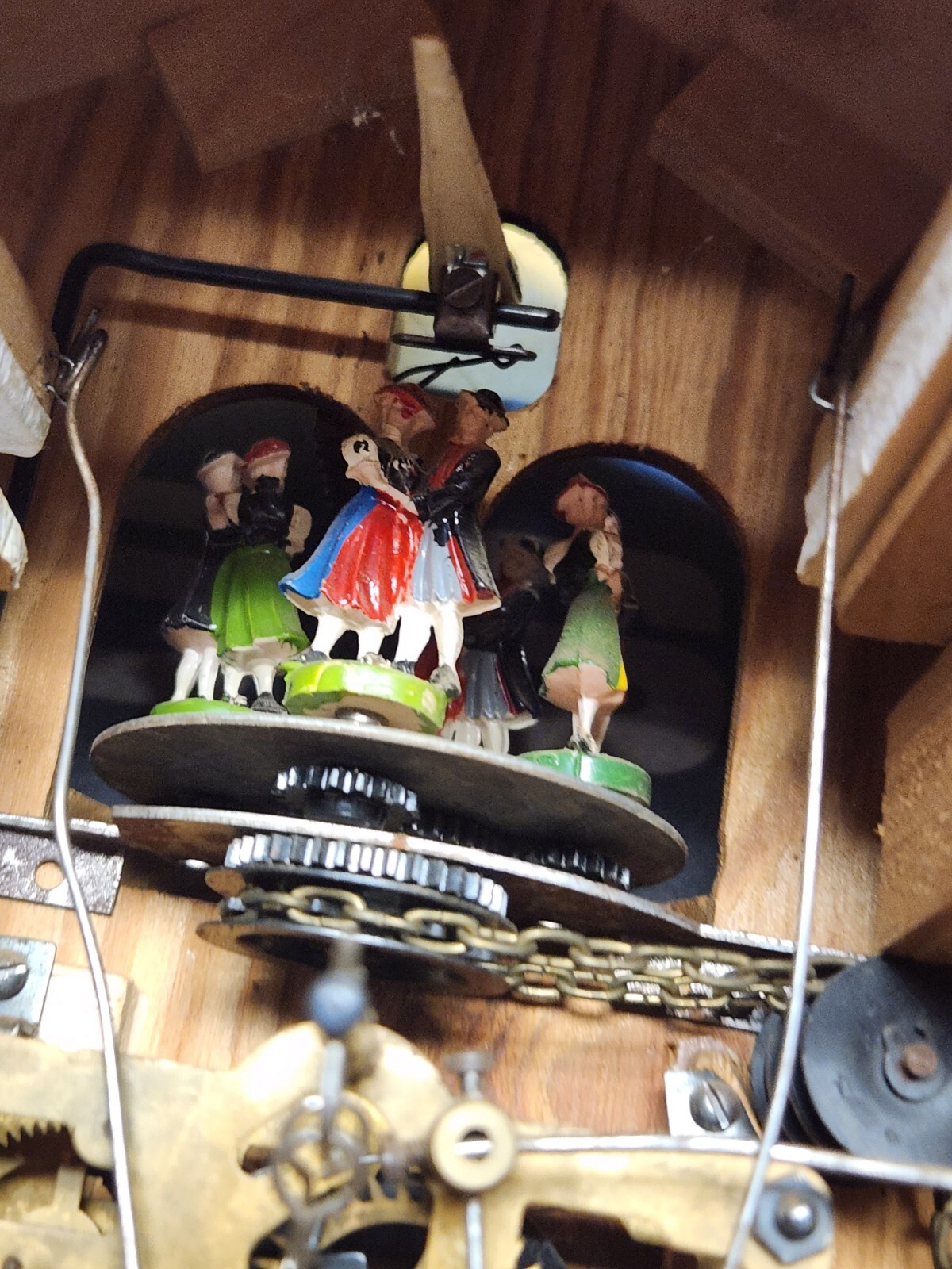 West Germany Cuckoo Clock Regula 2574 1 Day 3 Weight GM1884288