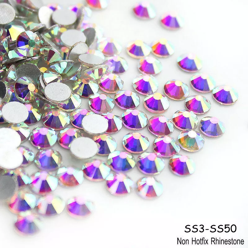 Flat back 2024 glass beads