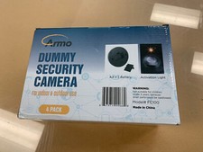 Armo Dummy Dome Security Camera 4 Pack Indoor Outdoor Flashing LED