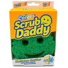 Scrub Daddy Sponge Single Ships Assorted Color Flex Texture Scrubber Soft & Firm