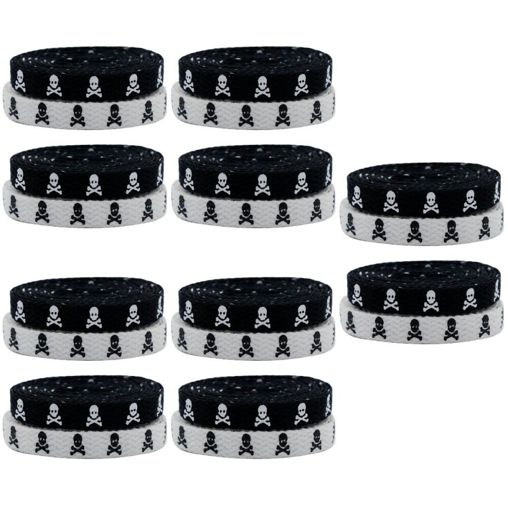 APL 2 paia di lacci gotici casual divertenti per scarpe da ginnastica