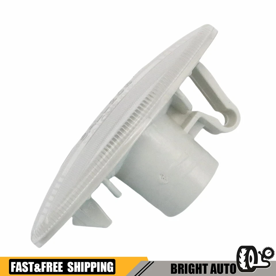 2x Lámpara de señalización lateral transparente Luz de señal de giro Carcasa apta para Nissan Micra / March Foto 4 de 4