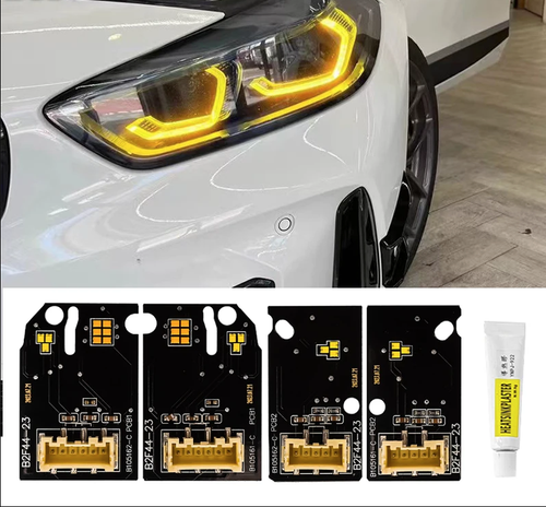 BMW F40/F44 1 &2 Series GC CSL Yellow DRL LED Module Set PLUG AND PLAY ...