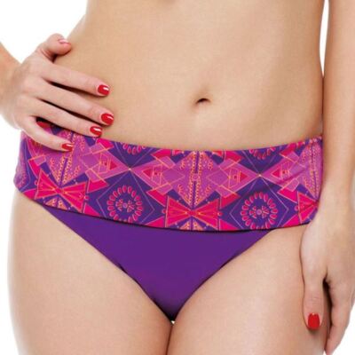 Panache Bademode Savannah Folded Bikini Slip/Unterteil Gypsy Print SW0787