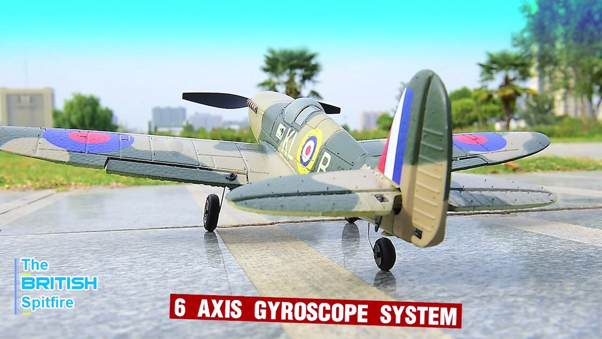 SOARFLY RC Flugzeug Mit LED - 2,4 Ghz Fernsteuerung & 3 Akkus Für Kinder