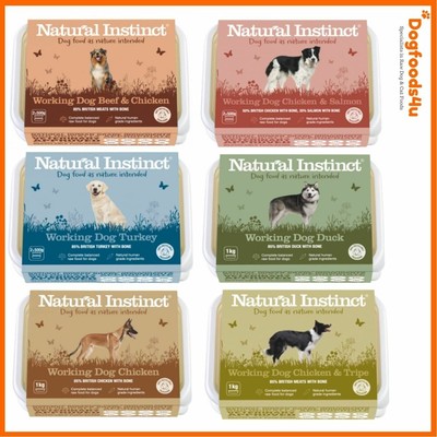 Natural Instinct Raw Dog Food Miuxer Rainbow Selection 6kg Pk Dogfoods4u Ebay