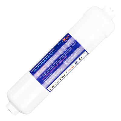 Gondzik 2,5'' Inline Granulataktivkohle Filter 1/4'' IG GAC F-K33-GAC Clean Pure