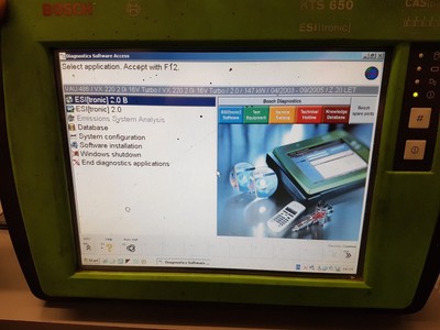 Bosch Kts 650 Workshop Diagnostic Tool For Sale Online Ebay