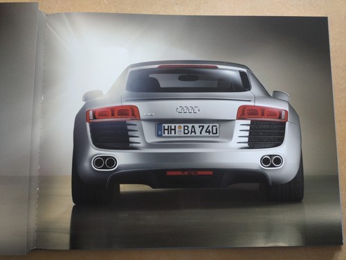AUDI R8 Hardcover Prospekt 04.2008 + Preisliste - Picture 4 of 10