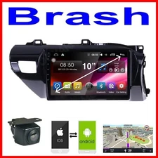 HILUX 2020-23 GPS WIRELESS CARPLAY AND AUTO. ODB DAB TPMS DVR 360 CAMERA SUPPORT